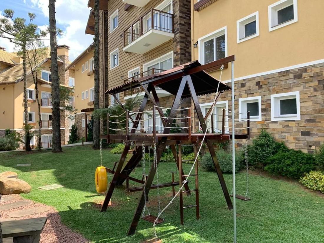 Apto 103 B,2, Proximo A Museus E Restaurantes, Condominio Com Piscina Aquecida. Gramado Eksteriør bilde