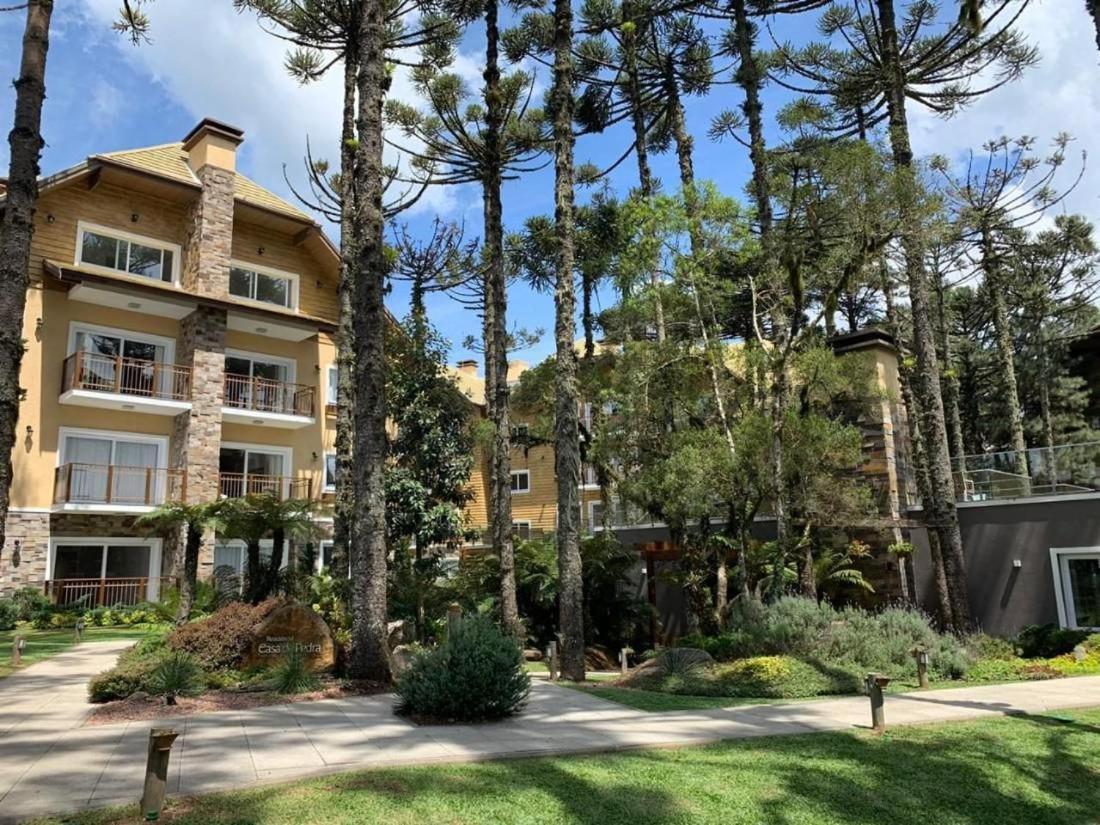 Apto 103 B,2, Proximo A Museus E Restaurantes, Condominio Com Piscina Aquecida. Gramado Eksteriør bilde