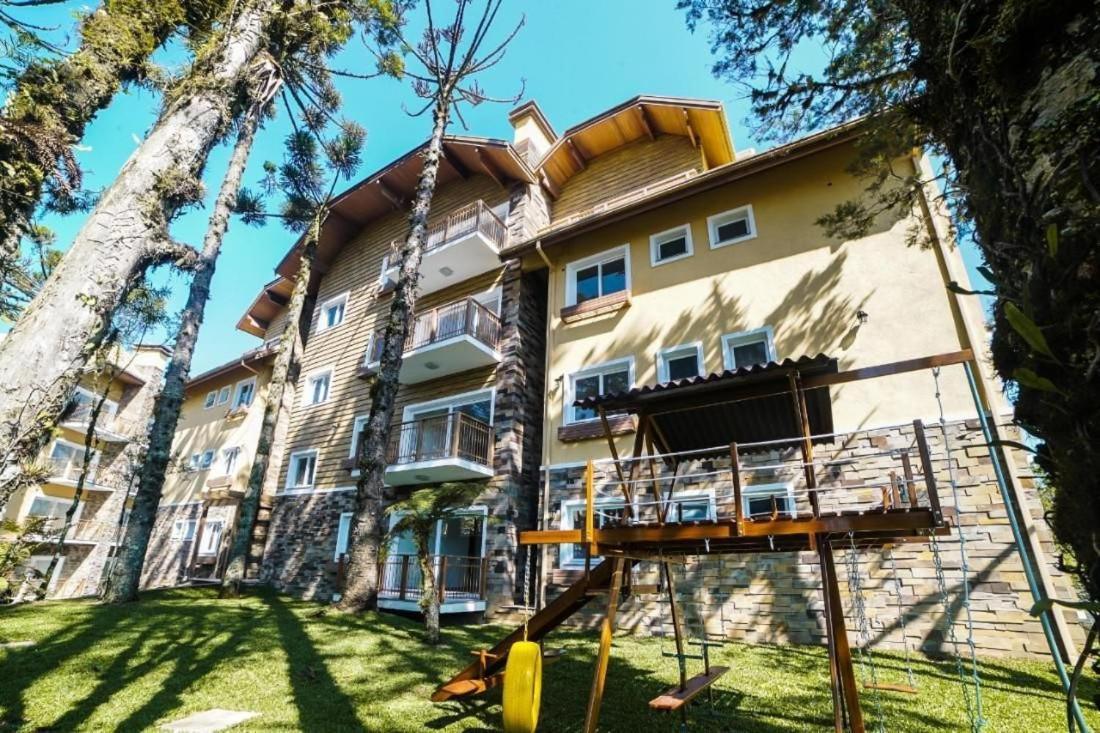 Apto 103 B,2, Proximo A Museus E Restaurantes, Condominio Com Piscina Aquecida. Gramado Eksteriør bilde